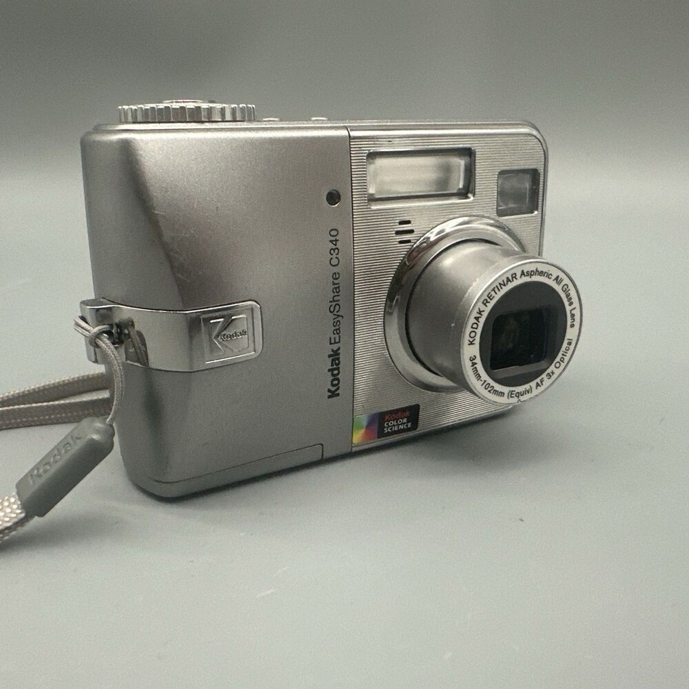 Kodak Easyshare C340 Digital Camera - 5MP, CCD Sensor, Y2k, Vintage, Retro